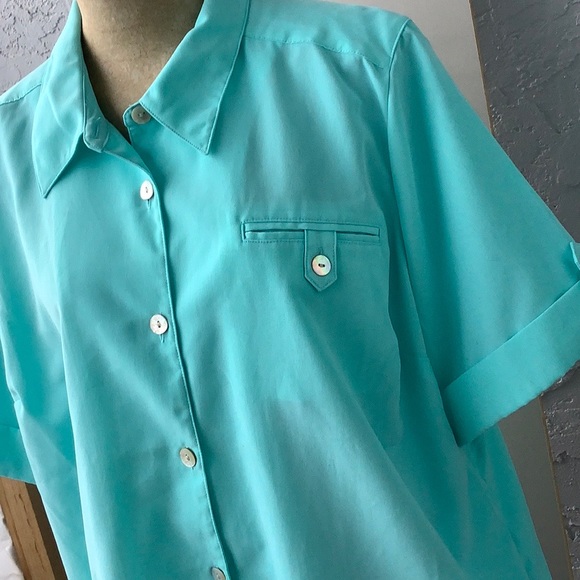 Travel Smith Women’s Shirt 2X Excellent Used Condition. - Picture 6 of 6